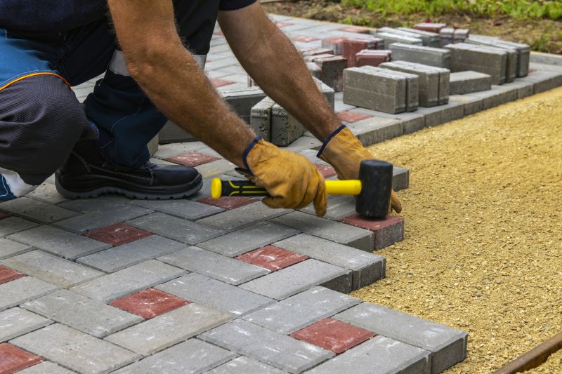 Fall Pavers Preparation