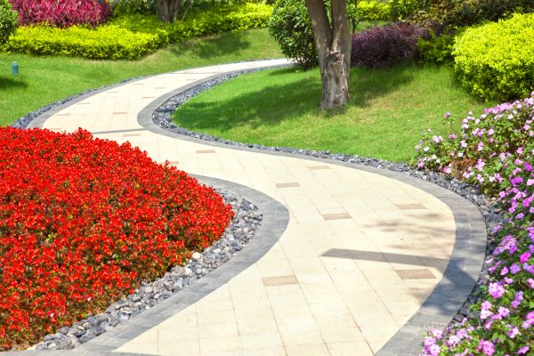 Garden Walkway Installation in Charlotte